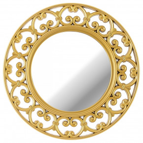 Зеркало настенное 31 см круглое золото  LEFARD "ITALIAN STYLE" / 188007