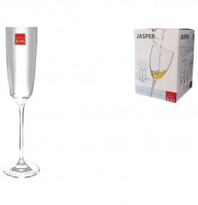 Бокалы для шампанского 200 мл 4 шт  Rona "Jasper /Без декора" / 084478