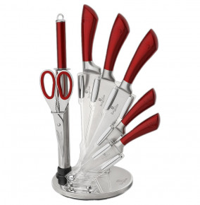 Набор ножей для кухни 8 предметов на подставке  Berlinger Haus "Infinity Line" / 136028