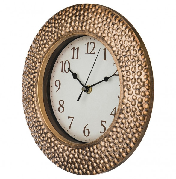 Часы настенные 25 см кварцевые  LEFARD &quot;ITALIAN STYLE /Античное золото&quot; / 187947