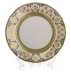 Набор тарелок 17 см 6 шт  Bohemia Porcelan Moritz Zdekauer 1810 s.r.o. "Анжелика 814 /Королевская лилия" / 100575