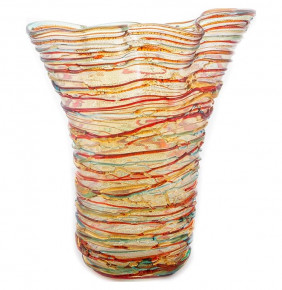 Ваза для цветов цветная  Artigianato Ceramico by Caroline "Артиджионато /Муранское стекло" / 127890