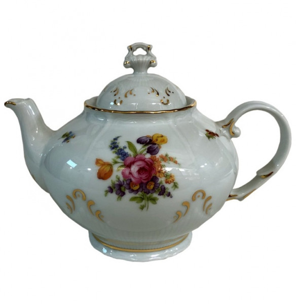 Заварочный чайник 1,2 л  Thun &quot;Викомте /Полевой цветок /Золотые вензеля&quot; / 251547