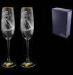 Бокалы для шампанского 180 мл 2 шт  Rona &quot;Свадьба&quot; / 107221